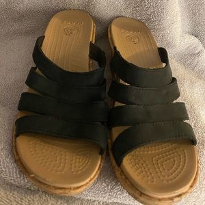Crocs wedge sandals